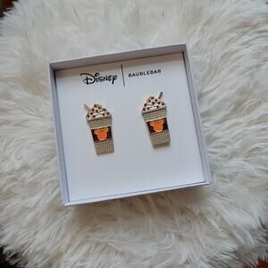 Disney x Baublebar Mickey Mouse Disney Pumpkin Spice Latte Earrings